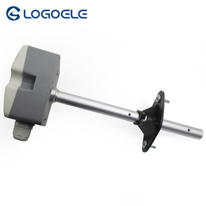 HVAC Duct Mount Type Air Velocity Volume Transducer Wind Speed Sensor Pitot Tube Digital Anemometer
