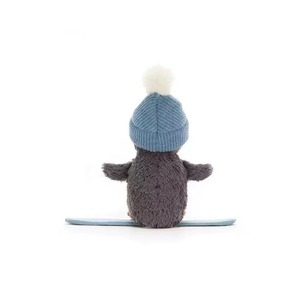 Peluche de Felpa Lindo de Pareja de Osos de Cacahuete con Temática Británica para Navidad, Regalo con Relleno de Algodón PP, Gato de Gelatina - Product Image 6