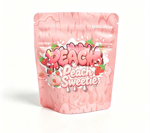 Custom Child Resistant Stand Up <b>Pouch</b> US 16 CFR & 1700. 20 Certificated Smell Proof Opaque Mylar Foil Bag MOQ 500pcs OEM Factory - Product Image 4