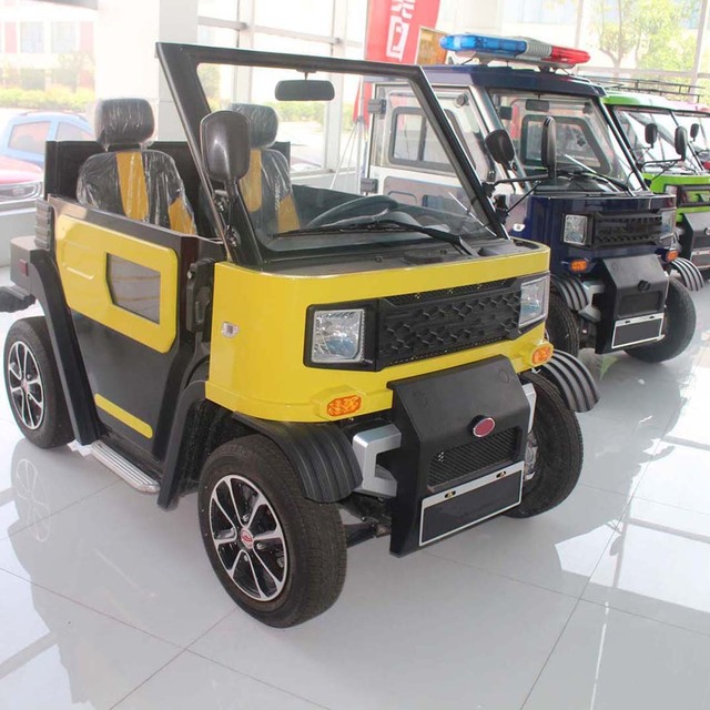 Mini Electric Car New Design EEC Approved 2 Seats Four Wheel Electric Car for Old People