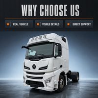 Camion tracteur Shacman X6000 4x2 Diesel Weichai à suspension pneumatique, conduite à gauche, design léger, faible consommation