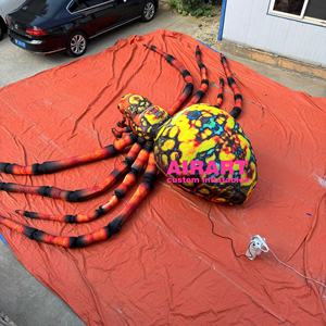 Araña inflable de Halloween, decoración gigante espeluznante para casa embrujada - Product Image 1