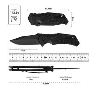 Couteau de chasse pliable HL Outdoor, couteau de survie en acier inoxydable, couteau <span class=keywords><strong>suisse</strong></span> de poche, revêtement en aluminium, couteau tactique pliable - Product Image 3