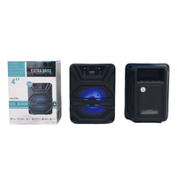 GTS-1395 4 inç 5W şarj edilebilir ev sinema sistemi kablosuz Loud radyolar Am Fm Subwoofer taşınabilir hoparlör