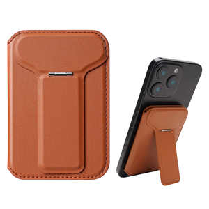 Custom Strong Magnetic Phone Wallets for Men Slim Leather Card <strong>Holder</strong> Wallet With Stand Wallet Mobile Phone <strong>Holder</strong> - Product Image 1