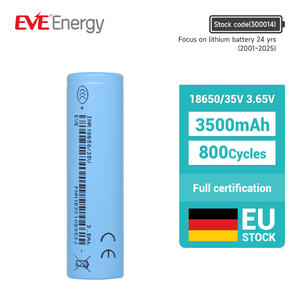 Batterie EVE Li Ion <span class=keywords><strong>18650</strong></span> 35V 3500Mah 3.65v Cellule de batterie bon marché recyclée Banque d'alimentation <span class=keywords><strong>18650</strong></span> 3500mah Batterie - Product Image 1