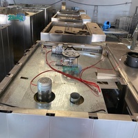 Four rotatif industriel à 32 plateaux, four à pain commercial au diesel, au gaz ou électrique pour boulangerie, usine alimentaire