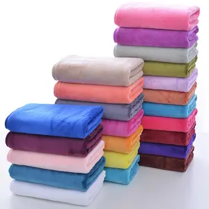 Microfiber Towels Salon Water Absorbent Plain Drying Ultra Fine Microfiber Towel For Hair Salon