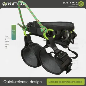 Xinda confortable Nylon extérieur arbre <span class=keywords><strong>escalade</strong></span> demi-corps taille Protection assurance ceinture jardin travail formation Protection contre les chutes - Product Image 2