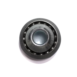 Roulement à gorge profonde tout acier 12x42mm pour fixation de porte de volet roulant électrique en aluminium - Product Image 2