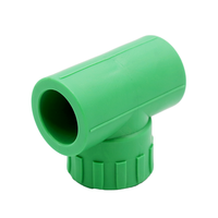 50Mm PPR tuyau d'eau accessoires de plomberie raccords té connecteur femelle