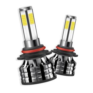 Feux de voiture K9 à 360 degrés, 4 côtés, H1 H3 H7 H4 9005 HB3 9006 HB4 H8 H11 9012, ampoules LED COB pour phares de voiture et antibrouillards - Product Image 1