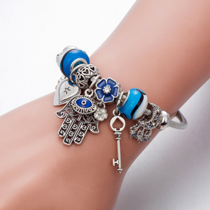 DIY main de fatima palm bracelets <span class=keywords><strong>bracelet</strong></span> à breloques main - Product Image 3