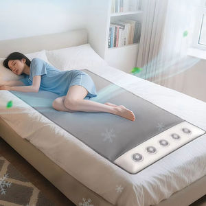 Anjuny 12V elektrische belüftete Lüfter luft matratze Tragbares und gefaltetes Sommer kühl kissen mit Anti-Dekubitus-Funktion - Product Image 1