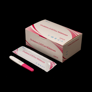 <span class=keywords><strong>Test</strong></span> <span class=keywords><strong>d</strong></span>'<span class=keywords><strong>ovulation</strong></span> LH (bandelette/cassette/jet urinaire) – Précision de 99,9 %, sensibilité 10-25 mUI/ml, méthode à l'or colloïdal, garantie 2 ans, certifié ISO - Product Image 5