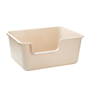 Oversized Anti Splash Big Space Cleaning <strong>Plastic</strong> <strong>Cat</strong> Toilet Semi Enclosed Integrated <strong>Cat</strong> Litter <strong>Box</strong> - Product Image 2