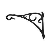 Crochets muraux robustes en fonte pour suspendre des pots de fleurs, des mangeoires à oiseaux, des cages à oiseaux, des lanternes, des carillons éoliens