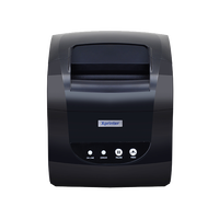 Imprimante d'étiquettes thermiques Xprinter XP-365B 80 mm avec USB, Bluetooth, LAN, compatible iOS et prise en charge ESC