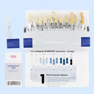 Planches de correspondance des teintes dentaires VITA, 29 couleurs, matériau céramique 3D, accessoires de teintes dentaires conformes aux normes internationales - Product Image 1
