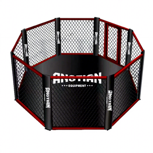 Jaula de Combate Resistente / Jaula de Entrenamiento Montada en el Suelo, Jaula Octagonal para MMA / <span class=keywords><strong>UFC</strong></span> / Kickboxing / Boxeo - Product Image 2