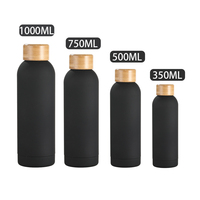 Beauchy 500ml bouteilles d'eau écologiques en acier inoxydable 304 revêtues de caoutchouc pour le sport bouteille d'eau personnalisée