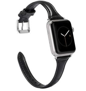 Ultra-delgada de cuero para Apple Watch Correa <span class=keywords><strong>iWatch</strong></span> de las mujeres de los deportes de los hombres correa de brazalete fresco - Product Image 6