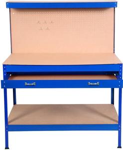 متعددة الوظائف الثقيلة الصلب المرآب درج طاولة خشبية <span class=keywords><strong>DIY</strong></span> منضدة - Product Image 6