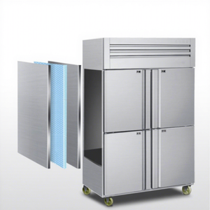 Congelador Comercial de 4/6 Puertas Verticales para Restaurante, Gran Capacidad, Tubo de Cobre, Control Inteligente de Temperatura de Siete Niveles - Product Image 2