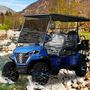 Electric Golf Car New Energy Factory Direct Sale Customized Sightseeing Car Golf Vehicle for 4 Seaters - Product Image 2