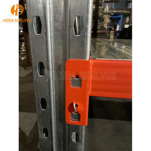 פלדה מברזל כבד מדף מתכת תעשייתי ערימה סלקטיבית מחסן מיכלי אחסון מדפים - Product Image 3