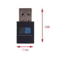 Promotion carte réseau USB de haute qualité 300Mbps récepteur sans fil Mini 300M adaptateur carte réseau sans fil adaptateur Wifi USB