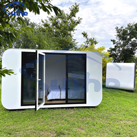 Cabines de bureau multifonctionnelles Suihe 4m pour l'extérieur, préfabriquées, mini-maisons portables pour jardin, cabane de jardin