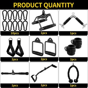 CZFFIT Accesorio para Tríceps, Accesorios para Máquina de Cable para Gimnasio en Casa, Accesorio para Peso de Fitness para Ejercicios de Tríceps y LAT - Product Image 3