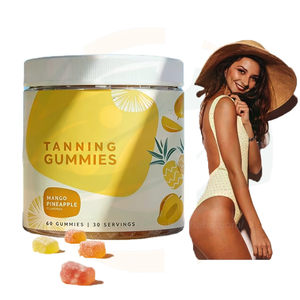 Gomitas Bronceadoras de Hierbas Chinas, Suplementos en Gomitas para un Bronceado y una Piel Radiante - Product Image 1