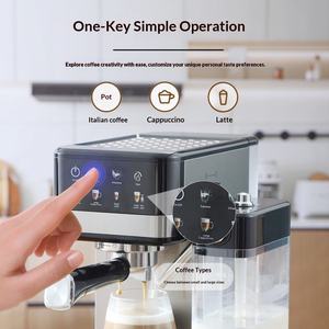 Máquina de Café Comercial Automática para Motocicletas, Estilo Italiano, Pequeña, de Plástico, con Control Automático, para Oficina, con Vapor - Product Image 3