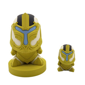 Mainan patung hewan kecil 3D PVC tokoh aksi Logo kustom figur mainan kerajinan silikon untuk hadiah promosi