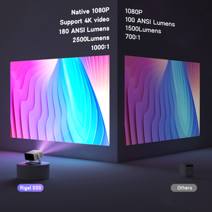 Thiết kế mới nhất C30 Pro Android chiếu internet được xây dựng trong ném dài full HD không dây Màn hình gương 3D <span class=keywords><strong>LED</strong></span> chiếu cho máy ảnh - Product Image 2