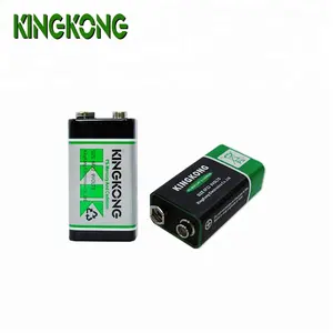 Carbon Zinc Dry Battery 9V 6F22 Carbon Zinc Heavy Duty Dry Battery Cell