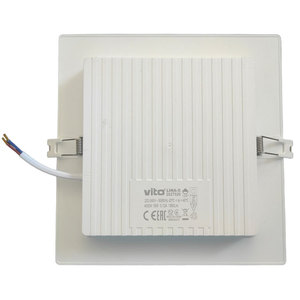 Recessed <b>Square</b> <b>LED</b> Panel 205x205mm 18W 4000K Natural <b>Light</b> <b>Ceiling</b> Fixture - Product Image 2