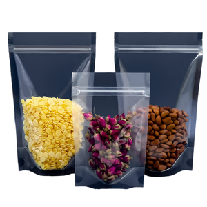 Sacchetto di <span class=keywords><strong>plastica</strong></span> <span class=keywords><strong>trasparente</strong></span> resistente custodia Doypack con cerniera imballaggio bustine trasparenti bustine per snack - Product Image 4