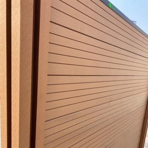 Panneaux de clôture composites FENC en PVC et <span class=keywords><strong>bois</strong></span> pour <span class=keywords><strong>jardin</strong></span>, clôture extérieure en WPC (<span class=keywords><strong>bois</strong></span>-plastique) pour l'intimité - Product Image 2
