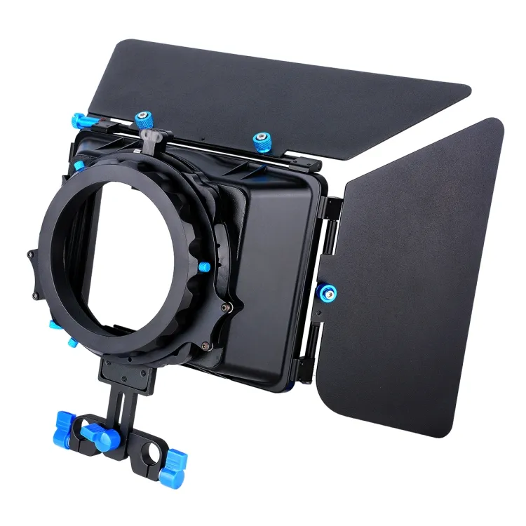 Professional Digital Matte Box Lens Hood for Video Camcorder Matte blackout box for easy installation