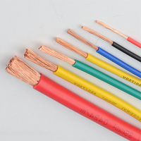 Kabel Listrik Bangunan Grosir H05V-K NYAF RV-90 2491X 300/500V Konduktor Tembaga Terpilin 0.5mm-1mm Isolasi PVC