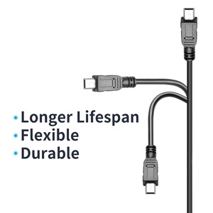 Nice Quality 1m/3.3ft 2A Fast Charge <strong>USB</strong> 2.0 Type a to <strong>Mini</strong> <strong>B</strong> 5pin <strong>Usb</strong> Data Cable for Camera Mp3 GPS - Product Image 4