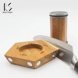 Pro manyetik haddeleme bıçak kalemtıraş Tumbler 12 15 18 20 22 derece açı rulo ayrılabilir bileme taş Bladesmith sistemi