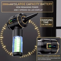 Aspirateur de voiture, rechargeable, portable, sans balais, petit, puissant, souffleur de poussière, aspirateur à haute aspiration