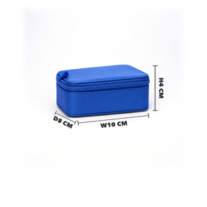 Estuche de cuero de color personalizado, personalización ODM OEM, BSCI, bolsa de cosméticos, bolsa de maquillaje con cremallera resistente - Product Image 1