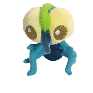 Interessante Peluche di <span class=keywords><strong>Piccolo</strong></span> Ragno Saltatore Maculato, Giocattolo Super Morbido in Cotone PP e Rete, Antistress a Forma di Insetto - Product Image 6