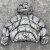 LEDUO Blouson Homme Matelassé Personnalisé Duvet d'Oie Blanche 200G, Veste d'Hiver pour Hommes