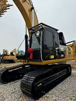 Excavatrice sur chenilles CAT 349D2L d'occasion, 50 tonnes, pour travaux miniers intensifs, moteur Cat C13, excavatrice hydraulique Caterpillar 349D2L d'origine